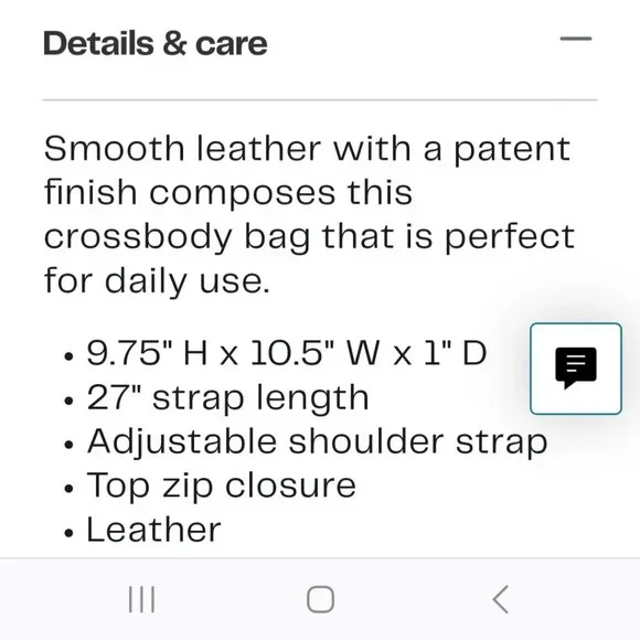 Hobo crossbody - Picture 3 of 8